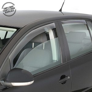 MINI CLUBMAN Wind Deflector - Omac - Acrylic 4 Pcs - Black Smoke - 2015